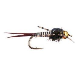 Beaded Nymphs BH Squiggly Spawn Blood Red $2.42