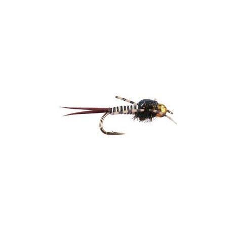 Beaded Nymphs BH Squiggly Spawn Blood Red $2.42