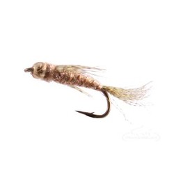 Beaded Nymphs Birds Nest Bead Head Tan $2.42