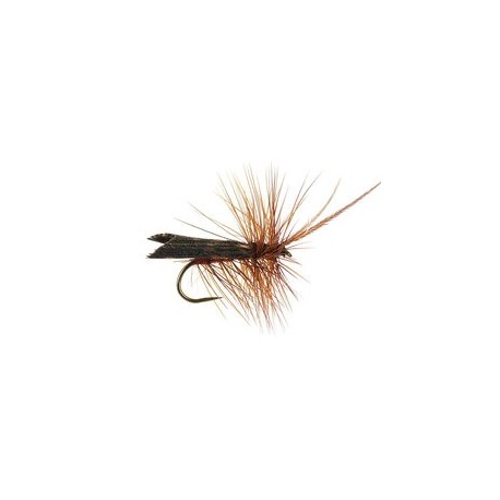 Barbless Flies Brown Horned Roof Wing BL $2.34