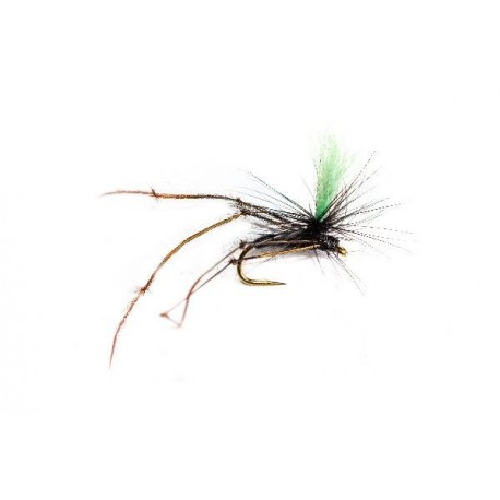 Special Dries Black Daddy Long Legs Green Hot Spot Parachute $2.34