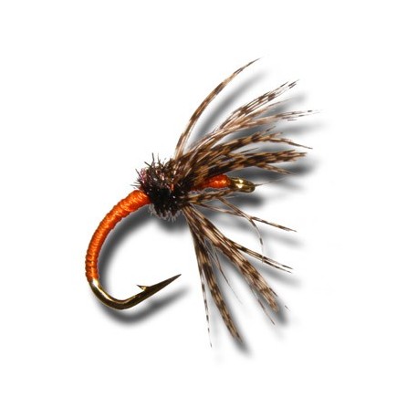 Special Dries Tenkara Kujaku Kebari Orange $2.34