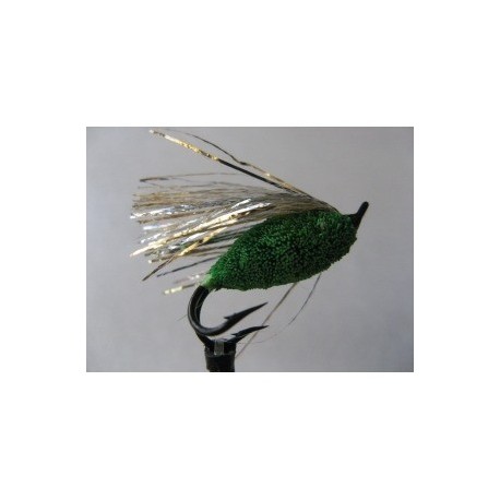 Salmon Doubles deer hair sparkler green double $6.80
