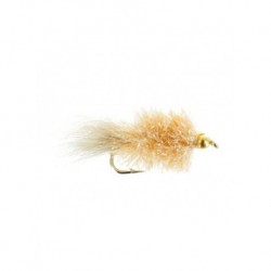 Salmon Singles beadhead lil bugger tan $6.80