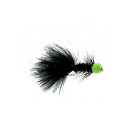 Salmon Singles Egg Sucking Leech Black $6.80