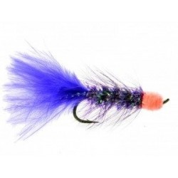 Salmon Singles egg sucking leech purple $6.80