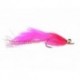 Salmon Singles Hareball Leech (Fuschia) $6.80