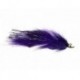 Salmon Singles Hareball Leech (Purple) $6.80