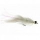 Salmon Singles Hareball Leech (White) $6.80