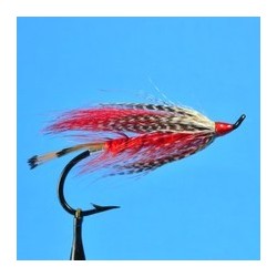 Salmon Singles October Spey  Red $6.80