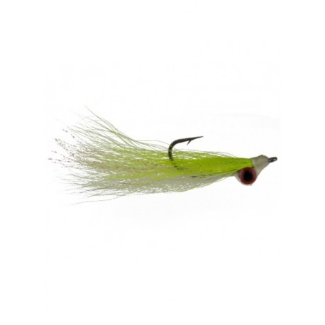 Bonefish Saltwaters chartreuse and white $6.80