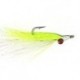 Bonefish Saltwaters chartreuse white clousers minnow $6.80