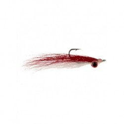 Bonefish Saltwaters clouser red and white $6.80