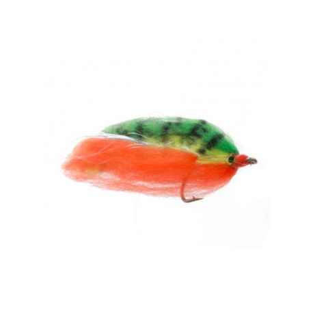 Bonefish Saltwaters deep water baitfish green and orange $6.80