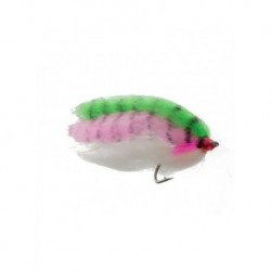 Bonefish Saltwaters deep water baitfish green and pink $6.80