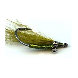 Bonefish Saltwaters olive crazy charlie $6.80