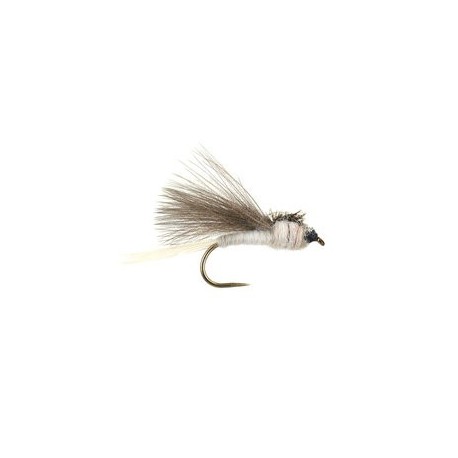 Barbless Flies CDC White Dark Winged BL $2.34