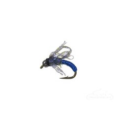 Beaded Nymphs Catchs Caped Avenger Blue $2.42