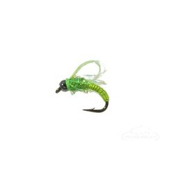 Beaded Nymphs Catchs Caped Avenger Chartreuse $2.42