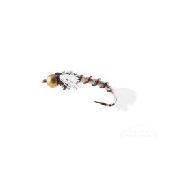 Beaded Nymphs Chironomid Pupa Emerger Bead Head Red Rib $2.42