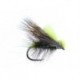 Barbless Flies Chartreuse High Viz Deer Hair Sedge BL $2.34