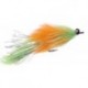 Pike Hareball Leech  Chartreuse & Orange $6.80