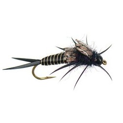 Beaded Nymphs Copper John Black $2.42