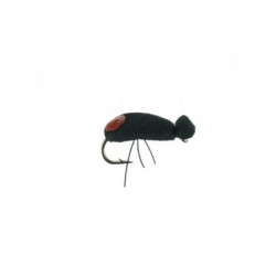 Terrestrials Beetle Hi Vis Black Foam $2.99