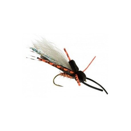 Terrestrials cicada foam black and orange $2.99