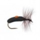 Terrestrials Hackle Black Hi Viz Foam Beetle $2.99