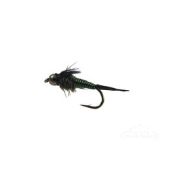Beaded Nymphs Copper John Wired BH Zebra $2.42