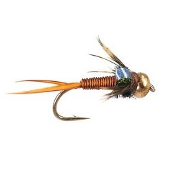 Beaded Nymphs Copper Micro Stone  Olive $2.42