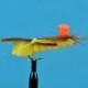 Terrestrials Hi Vis Foam Hopper Yellow $2.99