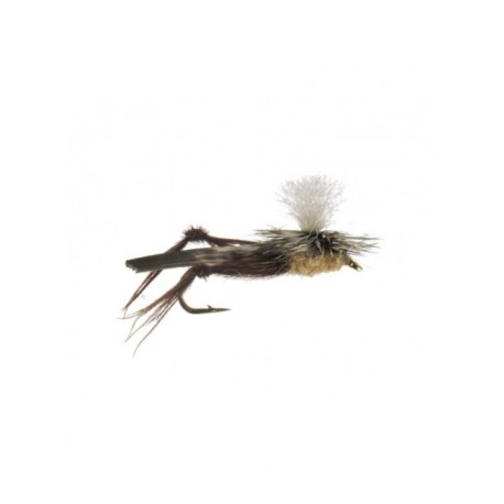 Terrestrials hopper parachute tan white post $2.99