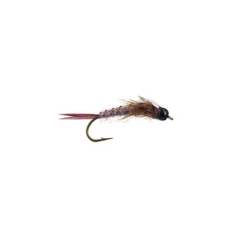 Beaded Nymphs Davies Explosion Stone  Purple $2.42