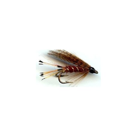 Double Wet Hooks mallard claret $3.20
