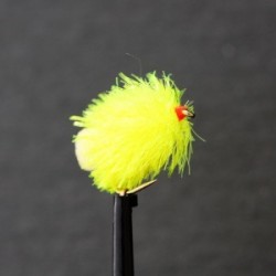 Fab Trout Flies fluorescent yellow fab $2.34