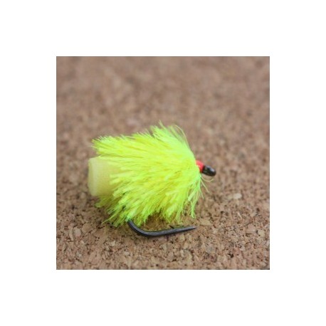 Fab Trout Flies fluorescent yellow fab( ) $2.34