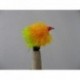 Fab Trout Flies sunburst yellow fab blob $2.34
