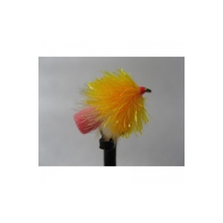 Fab Trout Flies sunny pineapple fab blob $2.34