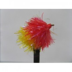 Fab Trout Flies uv red sunburst fab blob $2.34