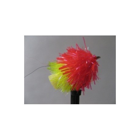 Fab Trout Flies uv red yellow fab blob $2.34