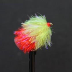 Fab Trout Flies uv yellow and red fab $2.34