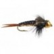 Beaded Nymphs Fat Woven Yellow Black Stone $2.42