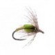 Barbless Flies Green Metallic Soft Hackles Pupa BL $2.34