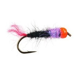 Tungsten Nymphs bright pink clown $3.00