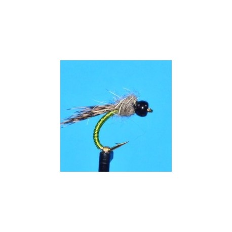 Tungsten Nymphs Caddis Emerger Chartreuse $3.00