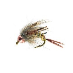 Beaded Nymphs Gardners Never Bug Brown Dry Fly $2.42