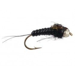 Tungsten Nymphs Ivans TG Body Glass Black $3.00