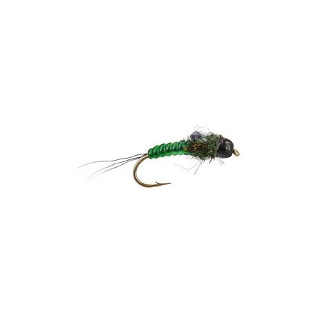 Tungsten Nymphs ivans tg body glass green $3.00